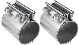 HOOKER 41172 - Exhaust Coupler Clamps 2-1/2 SS 2pk image