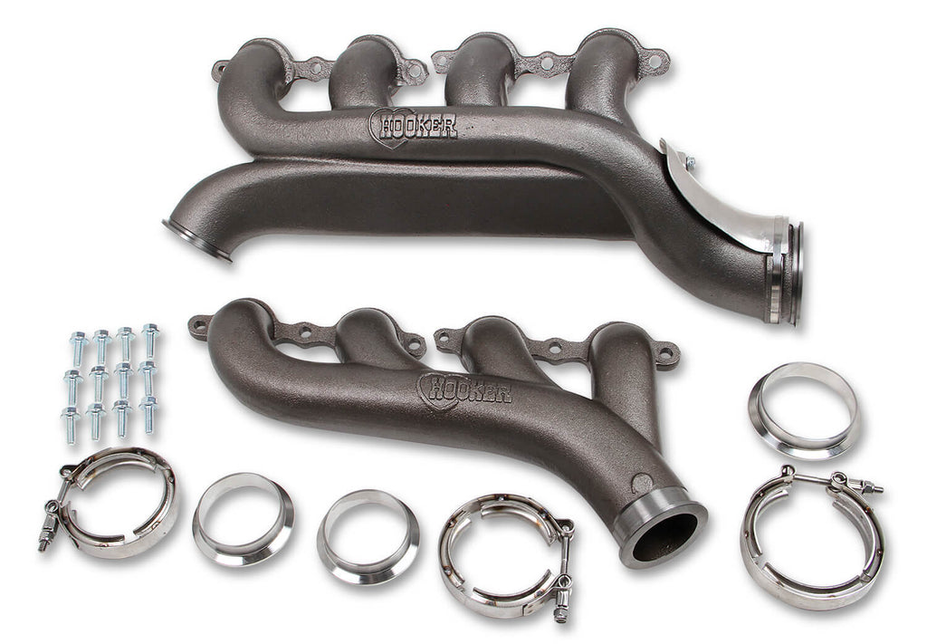 HOOKER 8510HKR - Exhaust Manifolds Set LS Turbo image