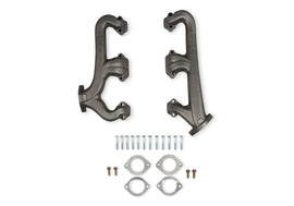 HOOKER 8525HKR - SBC Exhaust Manifold Set 2.5in Outlet Cast Iron image