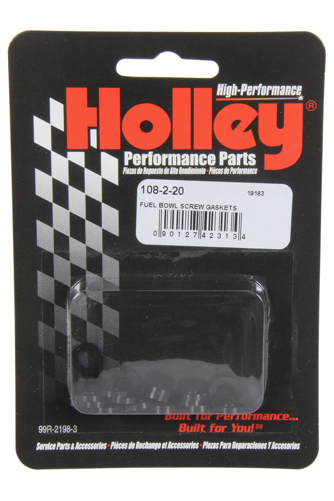 HOLLEY 108-2-20 - Fuel Bowl Screw Gasket  image