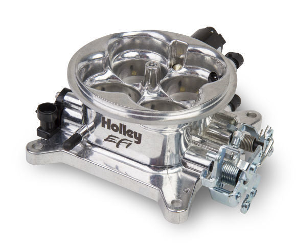 HOLLEY 112-588 - MPFI Throttle Body 1000 CFM Polished image