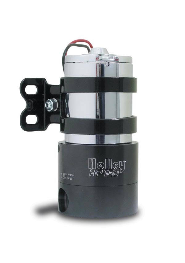 HOLLEY 12-150 - Billet Base Electric HP Fuel Pump w/Regulator image