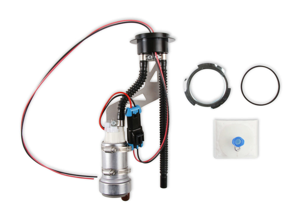 HOLLEY 12-347 - 525 LPH Fuel Pump Module 83-97 Ford Mustang image