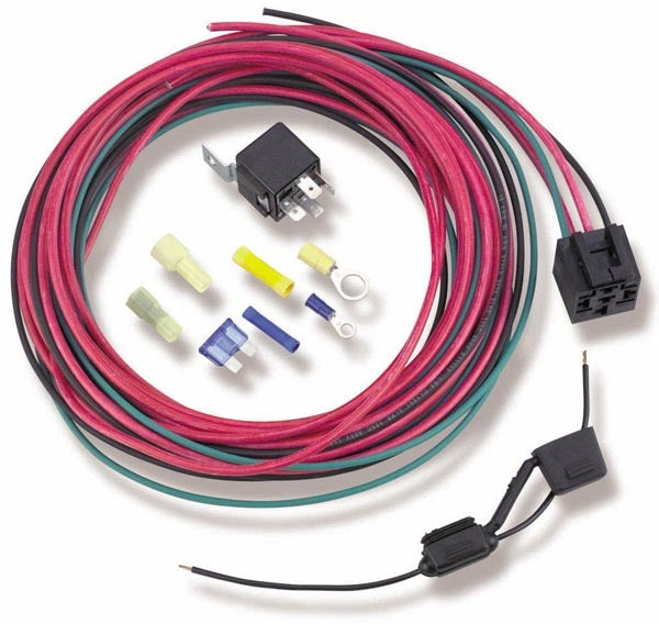 HOLLEY 12-753 - 30 Amp Fuel Pump Relay Kit image