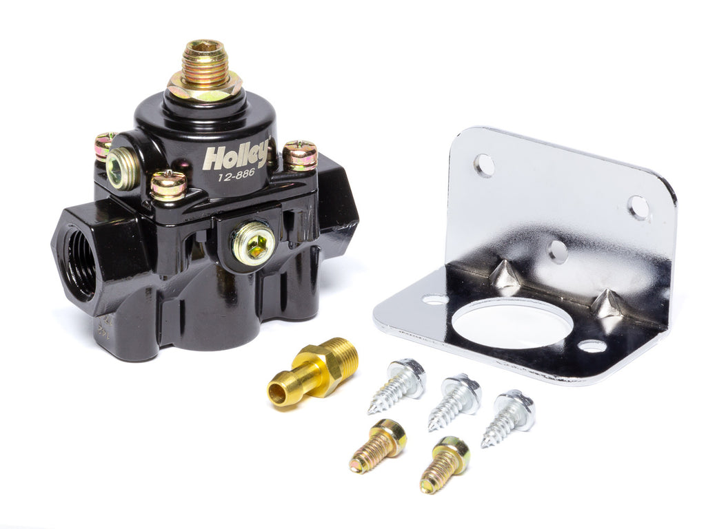 HOLLEY 12-886 - Fuel Regulator - EFI Bypass Style 60 PSI image