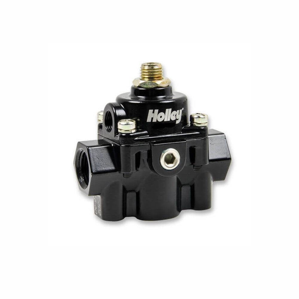 HOLLEY 12-887 - Fuel Pressure Regulator By-Pass Style 6psi Black image