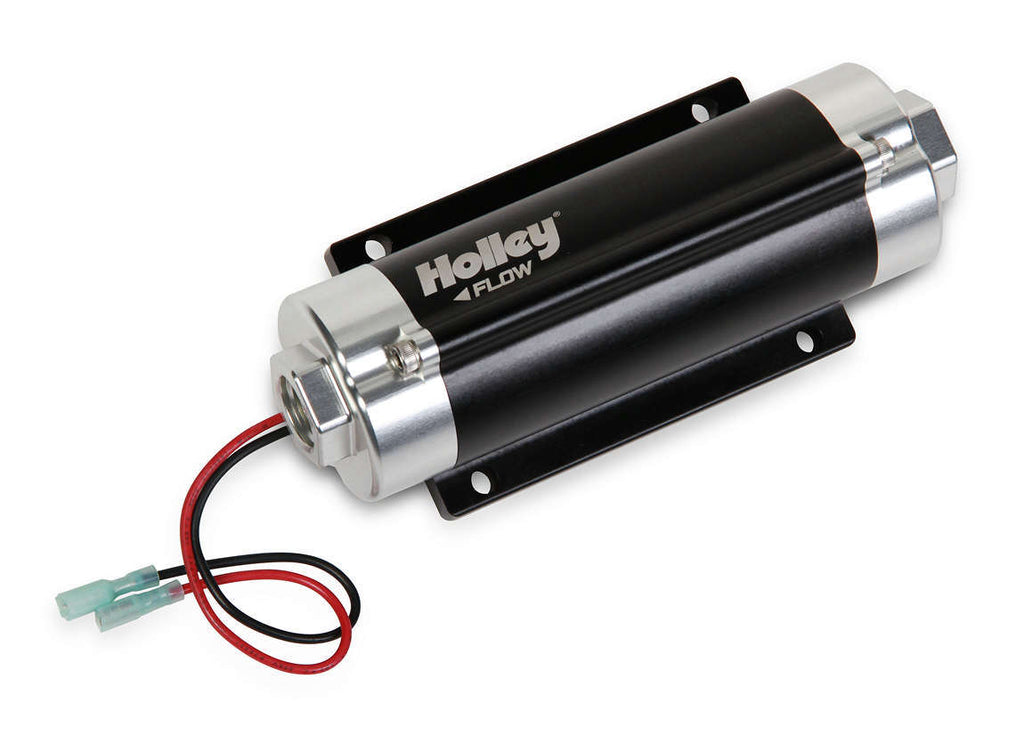 HOLLEY 12-890 - HP In-Line Billet Elect. Fuel Pump - 96GPH image