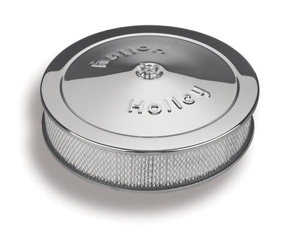 HOLLEY 120-102 - 14in Chrome Air Cleaner  image