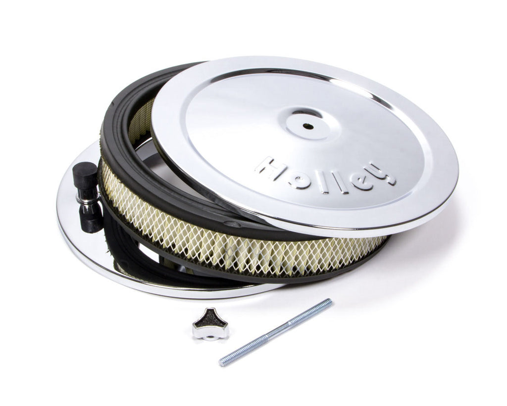 HOLLEY 120-145 - Chrome 10in Air Cleaner Assembly image