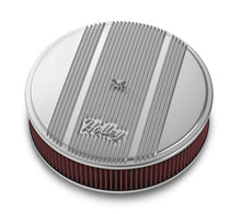 Load image into Gallery viewer, HOLLEY 120-151 - 14x3 Die Cast Finned Alm Air Cleaner  Polished image