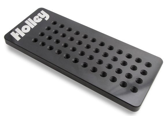 HOLLEY 122-220 - Holley Carb Jet Board Billet Alm - Black image