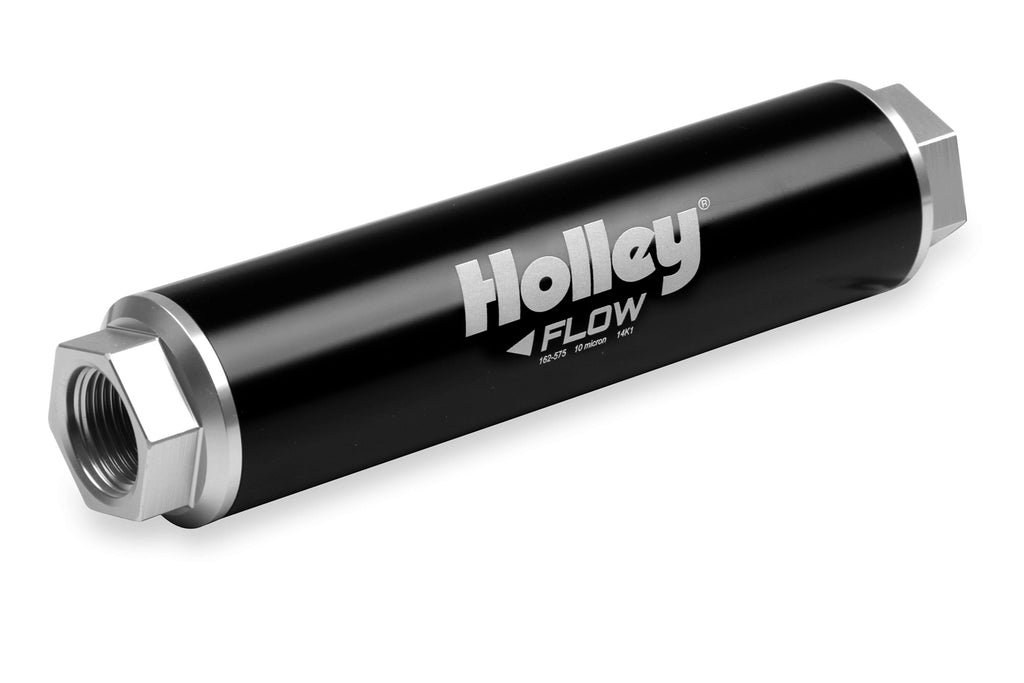 HOLLEY 162-575 - Fuel Filter 460 GPH VR Series 10-Micron image