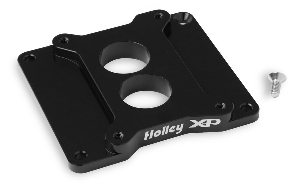 HOLLEY 17-90 - 2BBL XP Carb Adapter - Black image