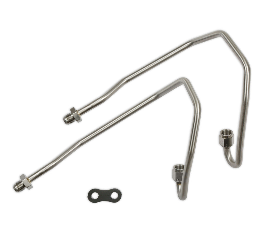 HOLLEY 198-231 - Power Steering Hardline Kit Mopar A-Body 67-76 image