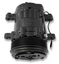 Load image into Gallery viewer, HOLLEY 199-104 - AC Compressor Sanden SD7 R-134A Black image