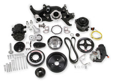 Load image into Gallery viewer, HOLLEY 20-180BK - GM LS Mid Mount Complete Accessory Kit - Black image