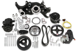 HOLLEY 20-185BK - LS Mid-Mount Complete Engine Accessory System image