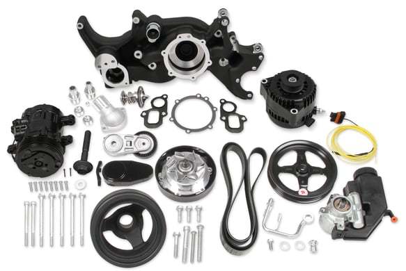 HOLLEY 20-205BK - Complete Mid-Mount  Acc. Drive Sys. GM Gen V LT image