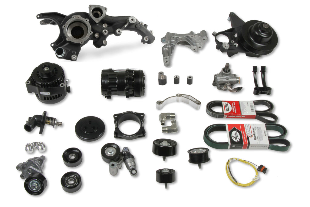 HOLLEY 20-220BK - Premium Mid-Mount Acc System GM LT1/LT4 Gen-5 image