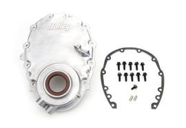 HOLLEY 21-152 - SBC Vortec Alm Timing Cover w/Crank Senspr image