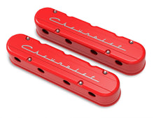 Load image into Gallery viewer, HOLLEY 241-179 - Valve Cover Set 2-Piece GM LS w/Chevrolet Logo image