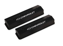 Load image into Gallery viewer, HOLLEY 241-286 - SBC Billet Rail Fab. Alm Valve Covers wo/Hole image