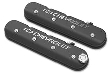 Load image into Gallery viewer, HOLLEY 241-402 - LS Series Valve Covers w/Bowtie Chevrolet Logo image