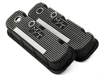 Load image into Gallery viewer, HOLLEY 241-85 - BBC M/T Valve Cover Set - Black Krinkle image