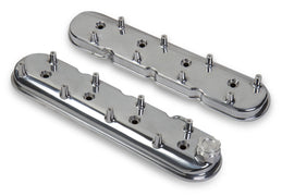 HOLLEY 241-90 - GM LS1 Valve Cover Set - Polished image