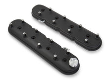 Load image into Gallery viewer, HOLLEY 241-91 - GM LS1 Valve Cover Set Black Krinkle  Finish image
