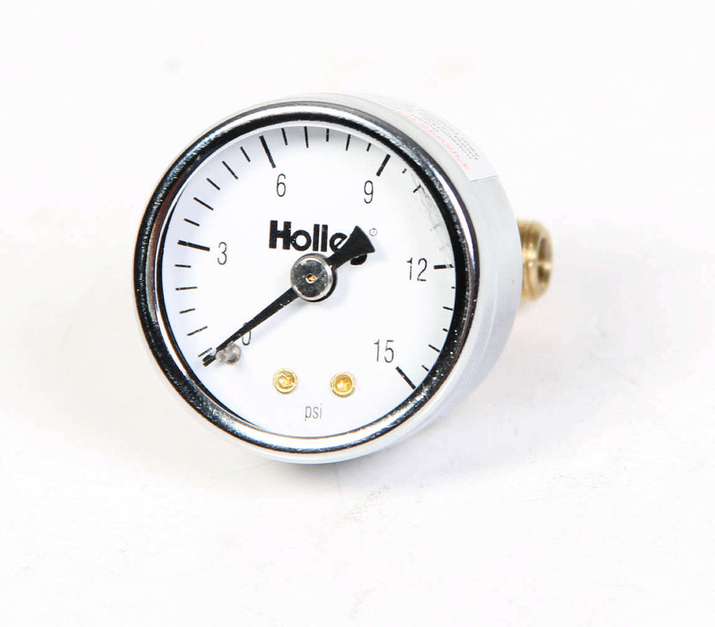 HOLLEY 26-500 - 0-15 Fuel Pressure Gauge  image