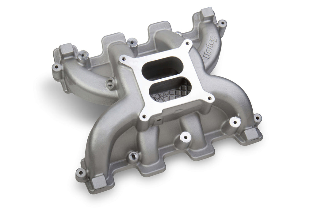 HOLLEY 300-130 - GM LS Intake Manifold Dual Plane w/4150 Flange image