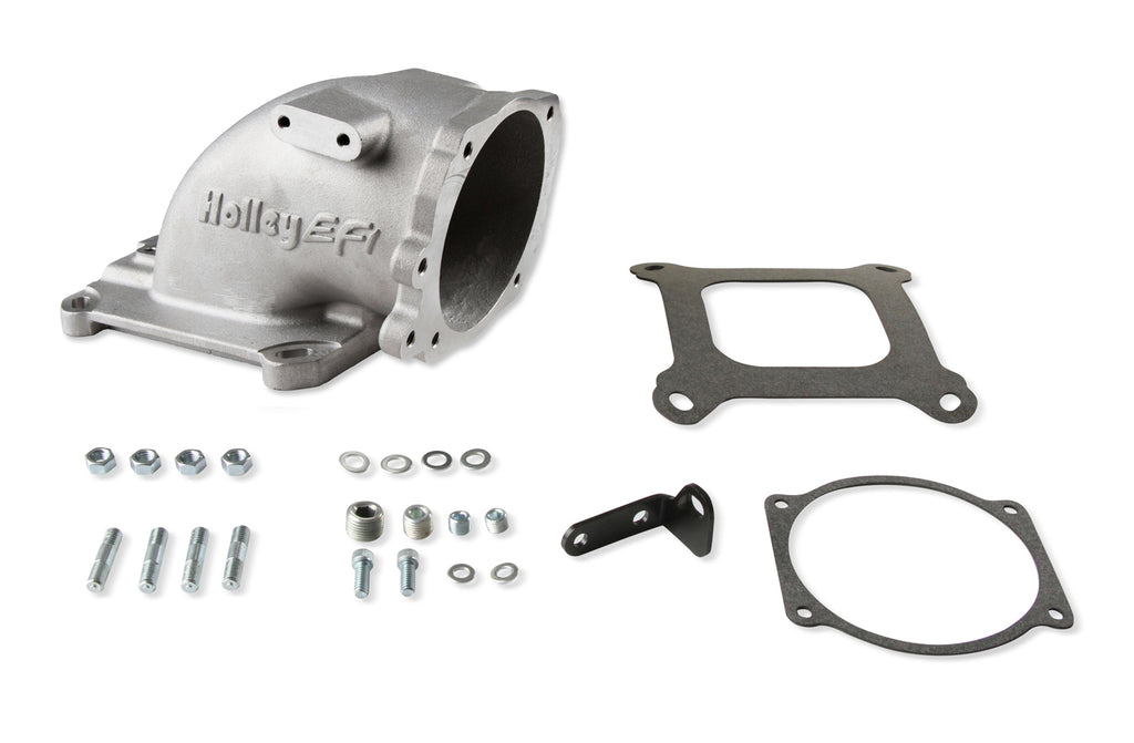 HOLLEY 300-240F - Intake Elbow 4150 Ford TB Flange image