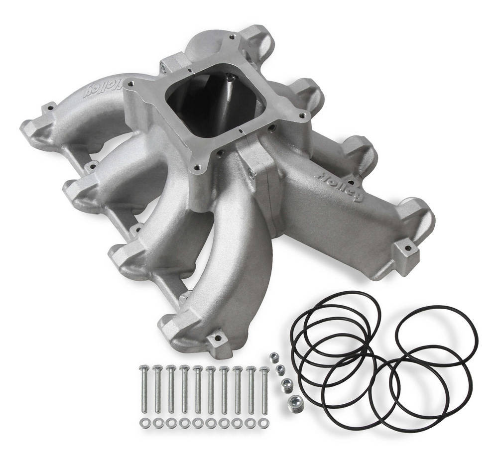 HOLLEY 300-256 - GM LS Intake Manifold Split Design LS1/LS2/LS6 image