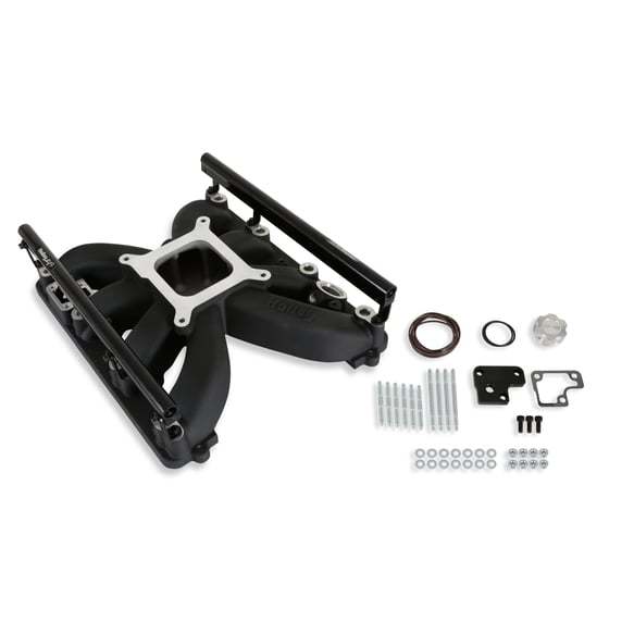 HOLLEY 300-930BK - Gen-3 Hemi EFI Intake Manifold Kit Black image