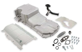 HOLLEY 302-21 - GM LT Gen-V Oil Pan Swap Kit - As-Cast Finish image