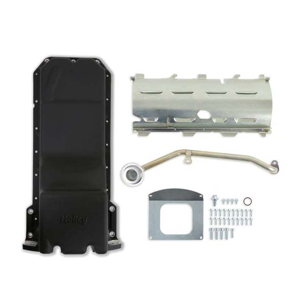 HOLLEY 302-63BK - Oil Pan Swap Kit 6.2 SC Gen III Hemi Rear Sump image