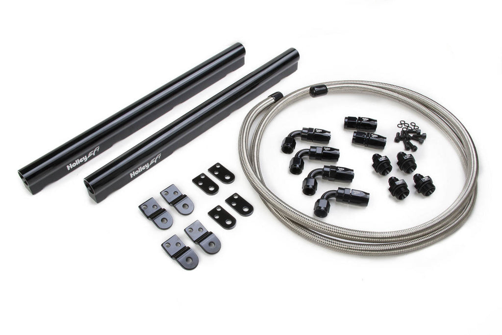 HOLLEY 534-210 - Billet Alm Fuel Rail Kit GM LS Factory Intakes image