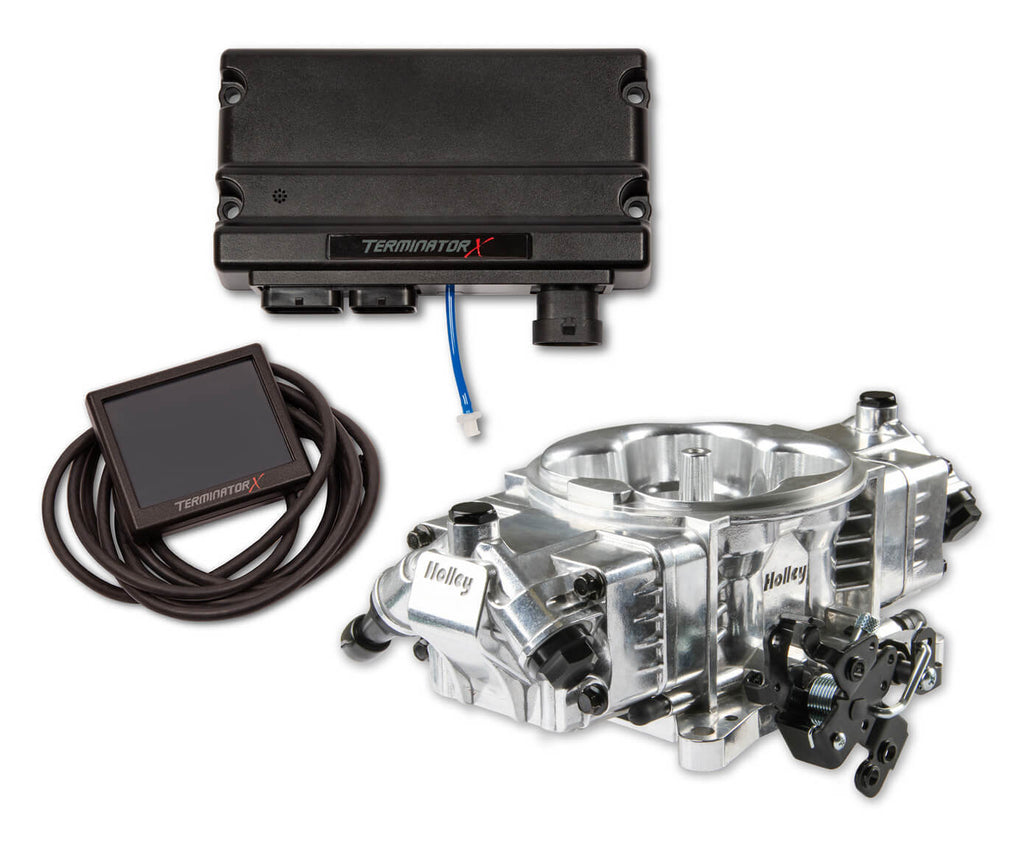 HOLLEY 550-1004 - Terminator EFI X Stealth Kit 4150 8-Injectors image