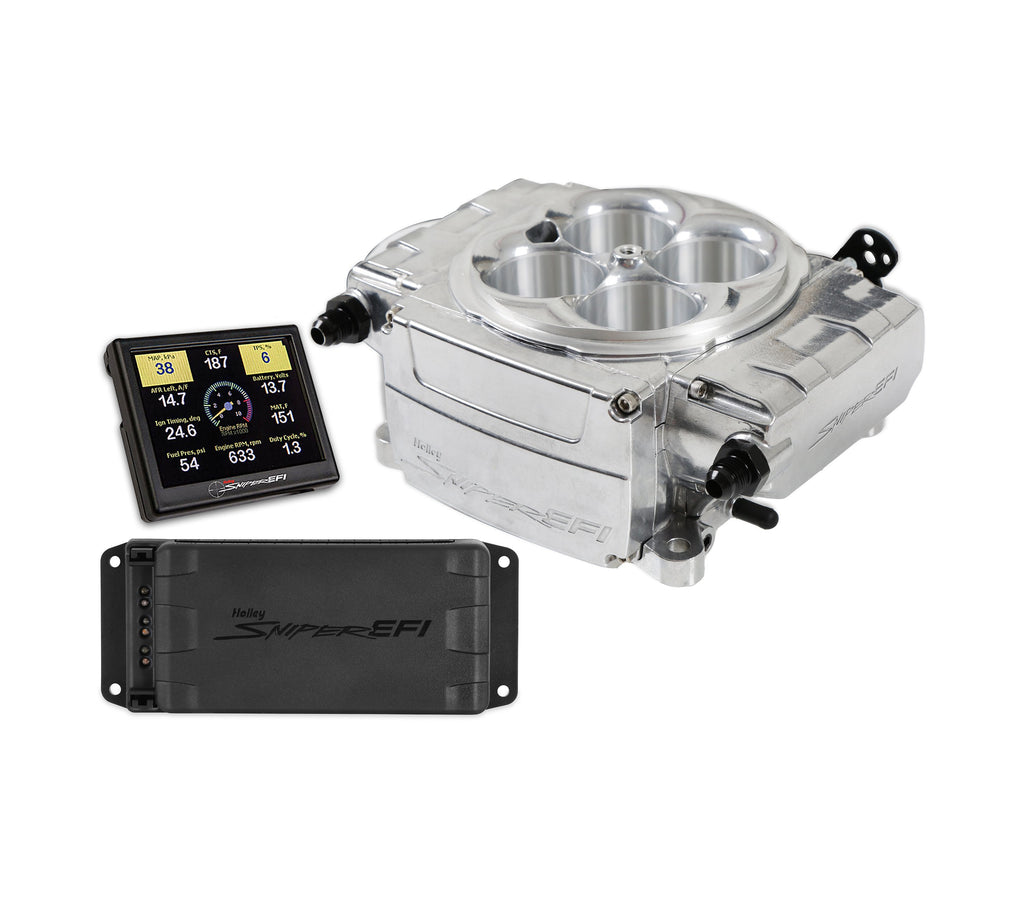 HOLLEY 550-510-3PX - Sniper 2 EFI Kit Polished w/PDM image