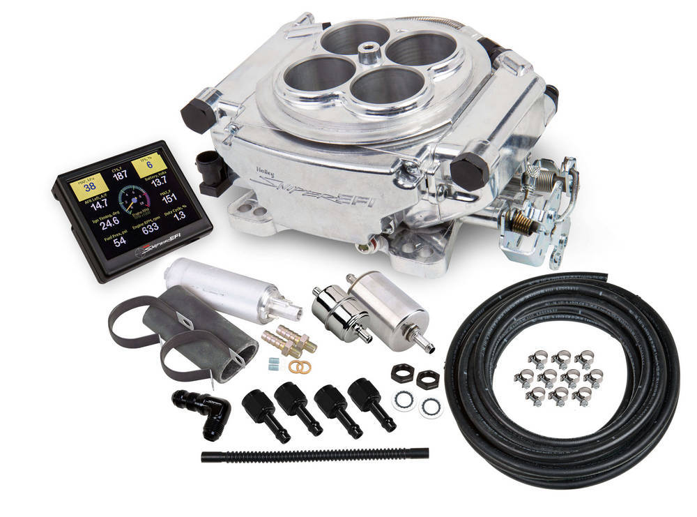 HOLLEY 550-510K - Sniper EFI Master Kit Shiny Finish image