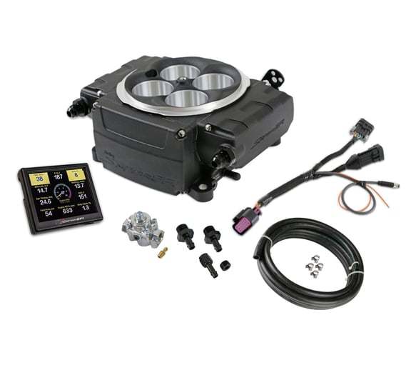 HOLLEY 550-511-3AE - Sniper-2 Upgrade Kit Black w/Regulator image