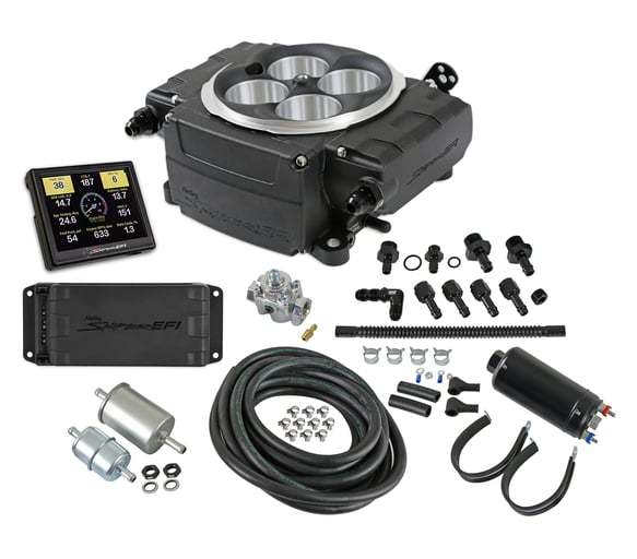 HOLLEY 550-511-3PK - Sniper 2 EFI Master Kit Black w/PDM image