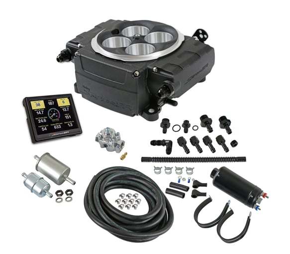 HOLLEY 550-511-3XK - Sniper 2 EFI Master Kit Black wo/PDM image