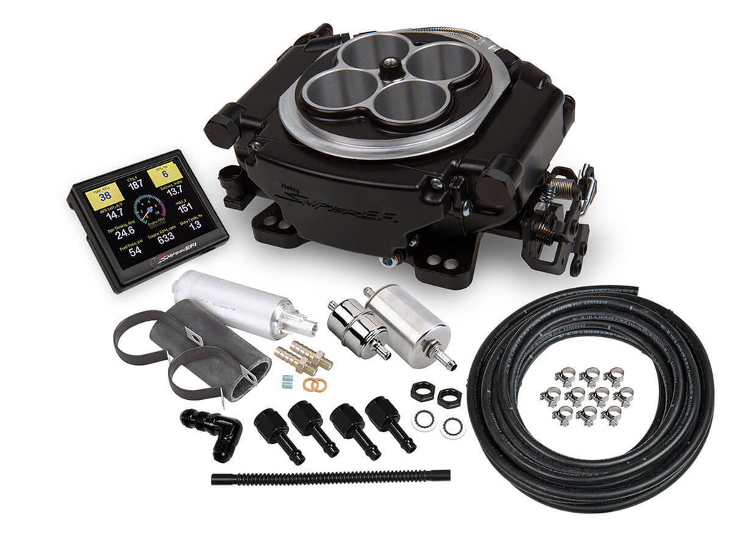 HOLLEY 550-511K - Sniper EFI Master Kit Black Finish image