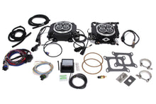 Load image into Gallery viewer, HOLLEY 550-528 - Sniper 4150 2x4 EFI Kit - Black image