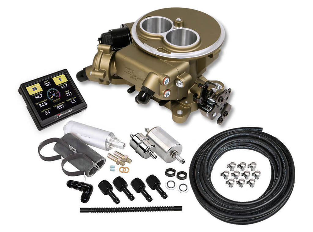 HOLLEY 550-851K - Sniper 2300 EFI Master Kit Gold Finish image