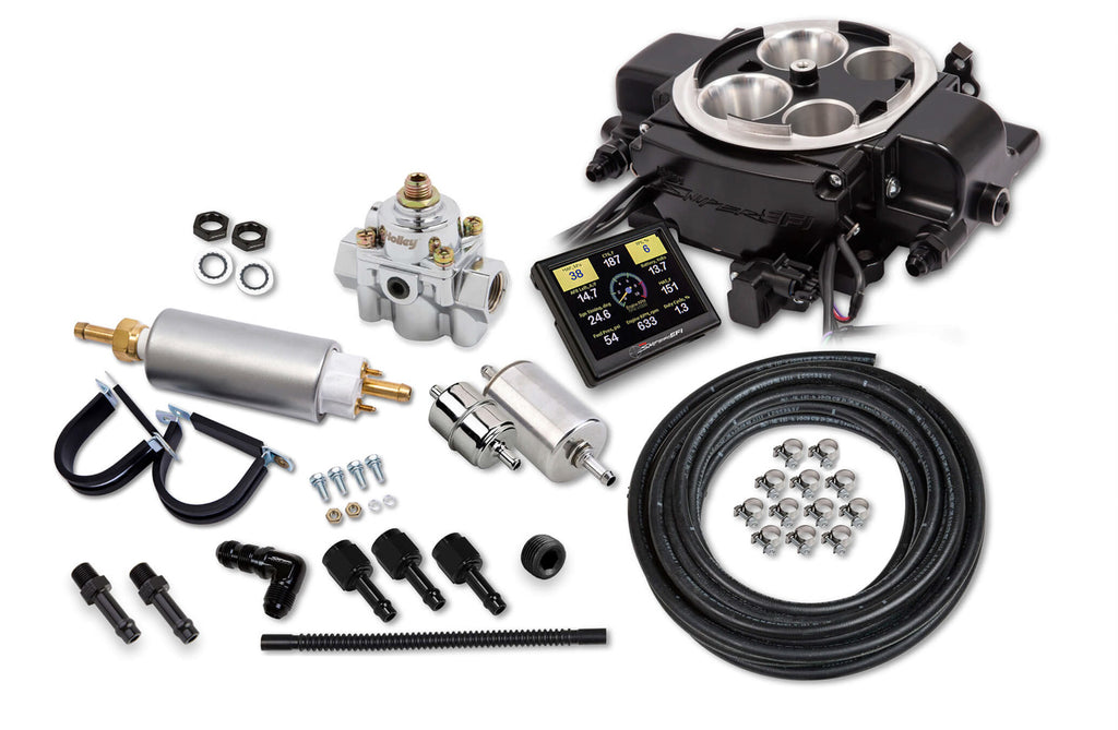 HOLLEY 550-868K - Sniper Quadrajet EFI Master Kit - Black image