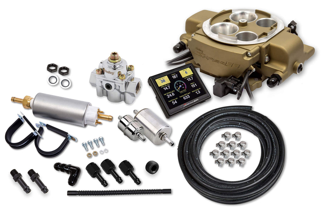 HOLLEY 550-869K - Sniper EFI Quadrajet Master Kit - Gold image