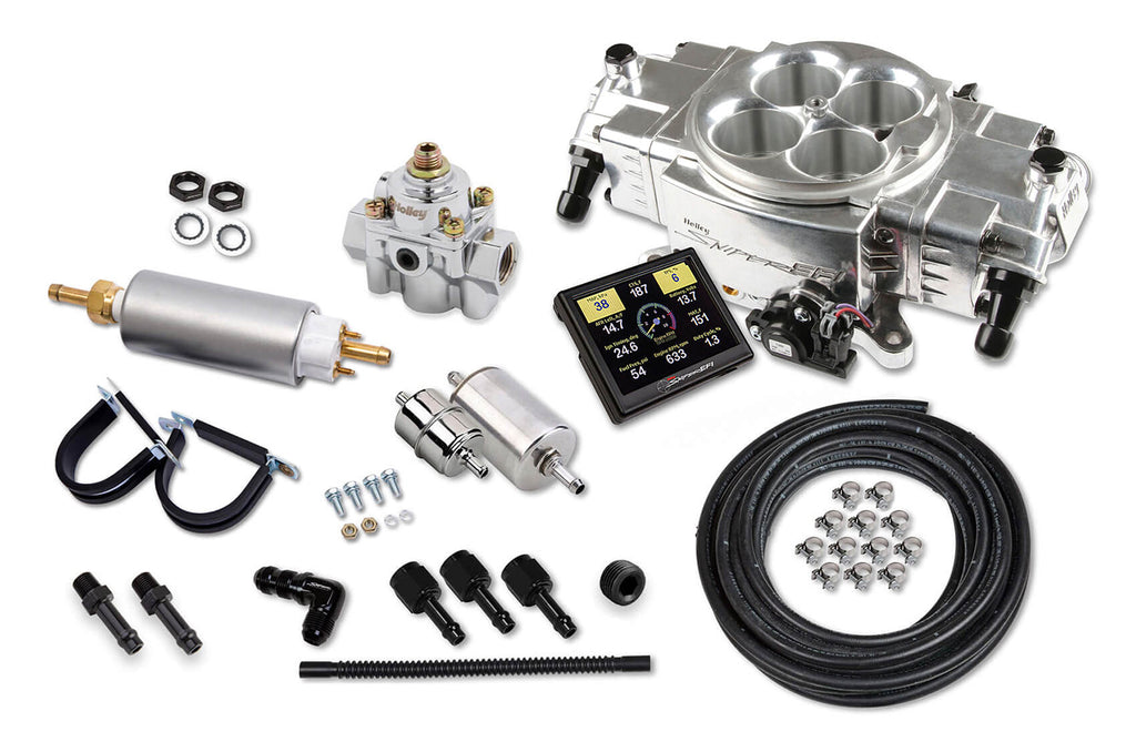 HOLLEY 550-870K - Sniper EFI Stealth 4150 Shiny Finish Master Kit image